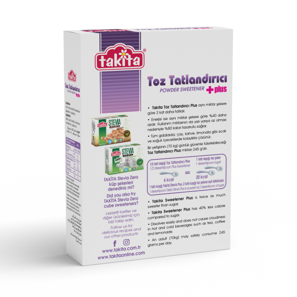 TOZ TATLANDIRICI PLUS 225 GR