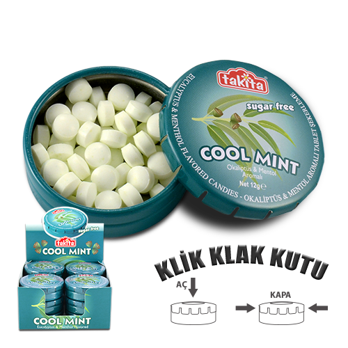 COOL MINT AROMALI TAB.12 GR