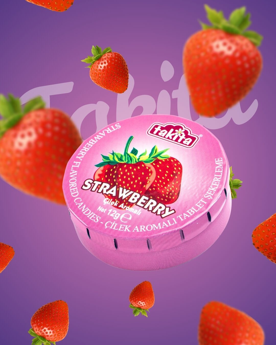 ÇİLEK AROMALI TAB. 12Lİ PAKET