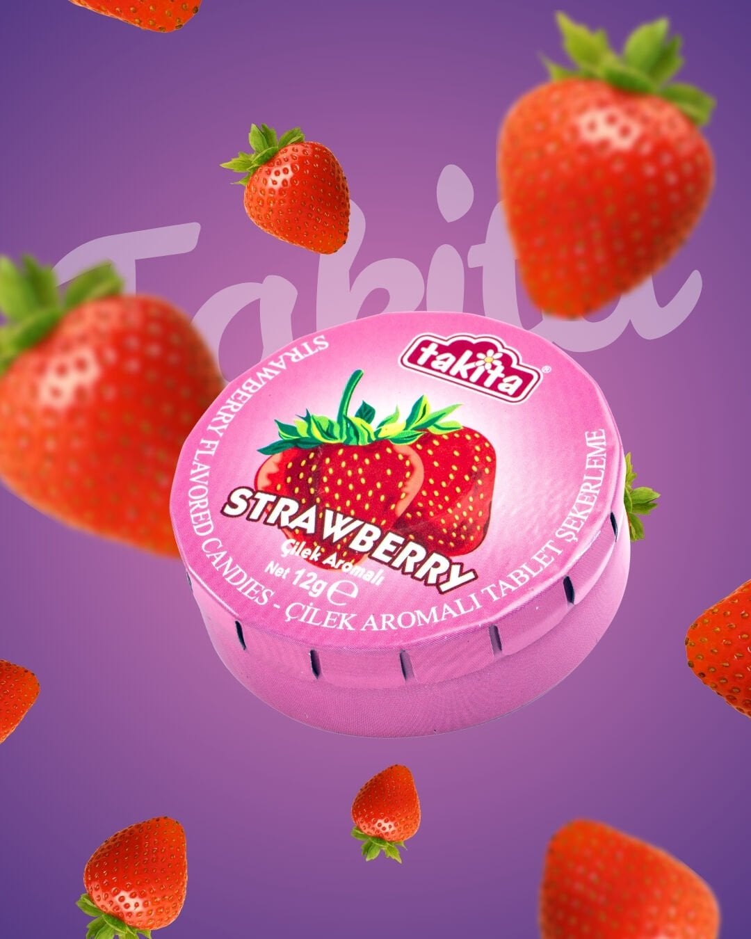 ÇİLEK AROMALI TAB. 12Lİ PAKET