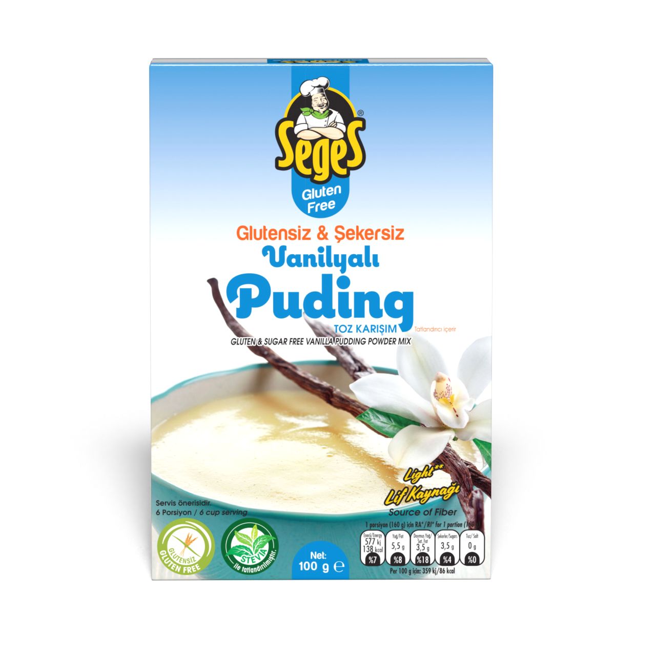 Vanilyalı Puding