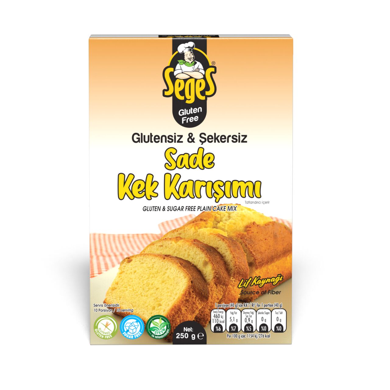 Sade Kek Karışımı
