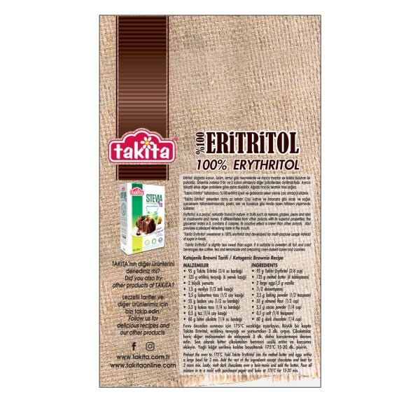 Eritritol 400 gr