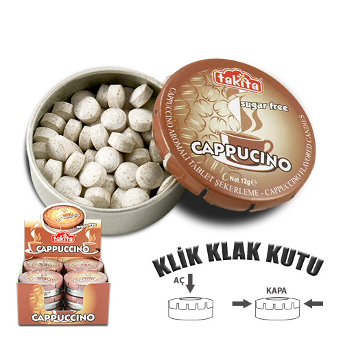 CAPPUCCINO AROMALI TAB. 12'Lİ PAKET