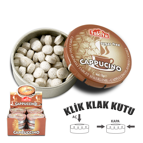 CAPPUCCINO AROMALI TAB. 12'Lİ PAKET