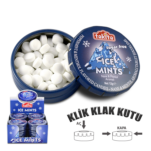 ICE MINTS AROMALI TAB.12Lİ PAKET