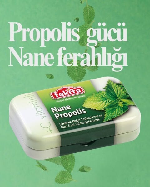 BİTKİ ŞEK.NANE&PROPOLİS 18 GR